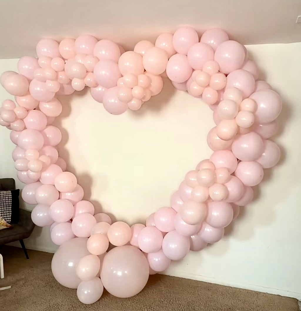 Balloon Heart Arch Rental