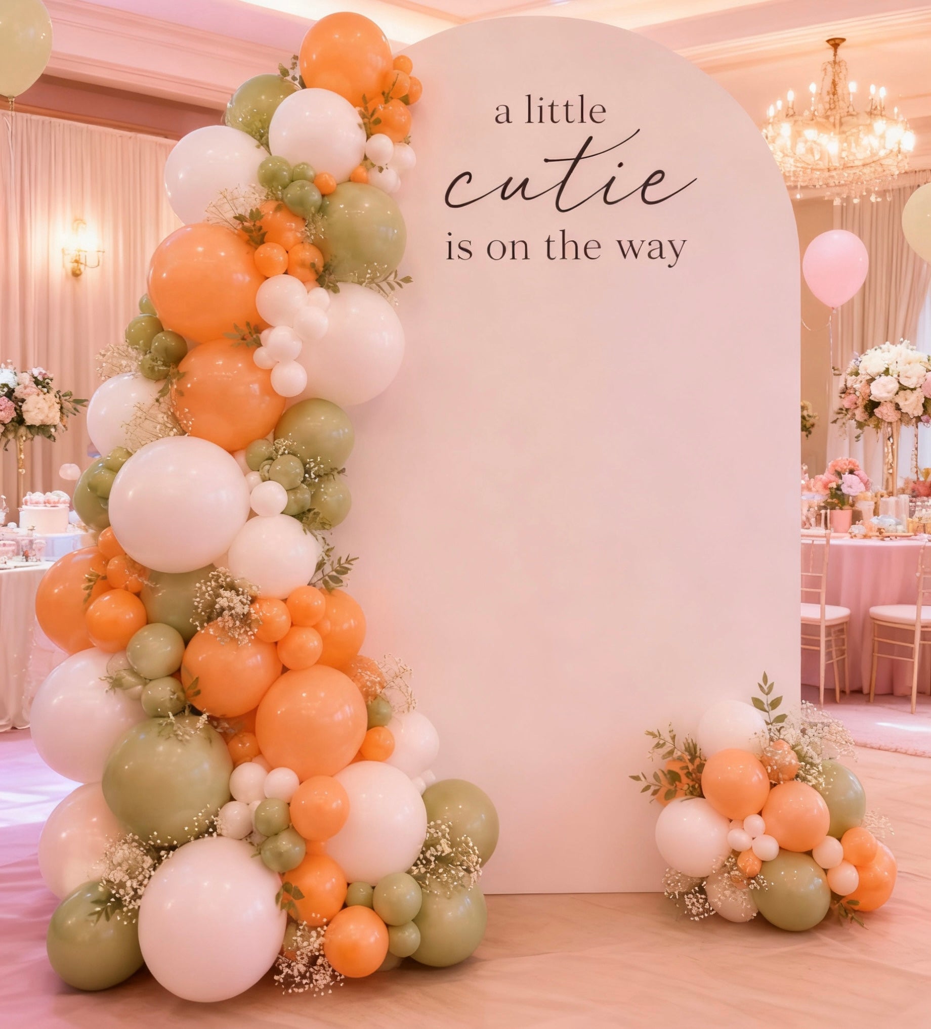 “A little cutie is on the way”