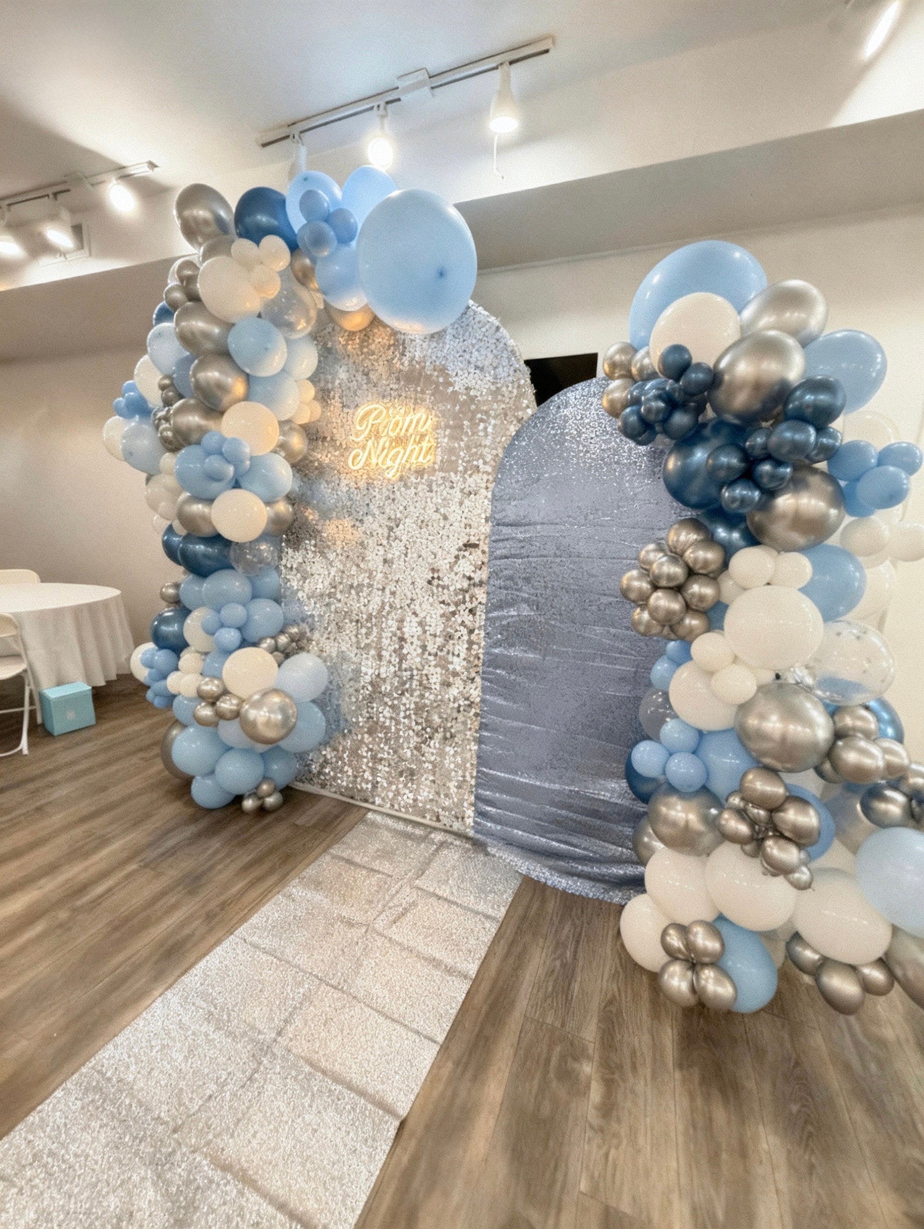 Ice Princess Balloon Backdrop
